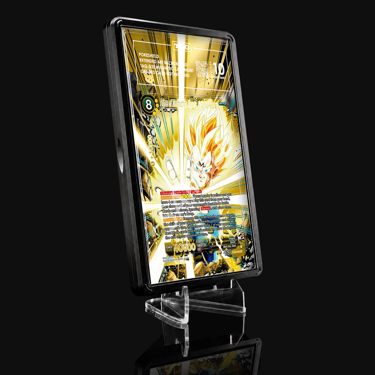 Prince of Destruction Vegeta Prideful Psyche BT28-149 SCR Extended Art Display