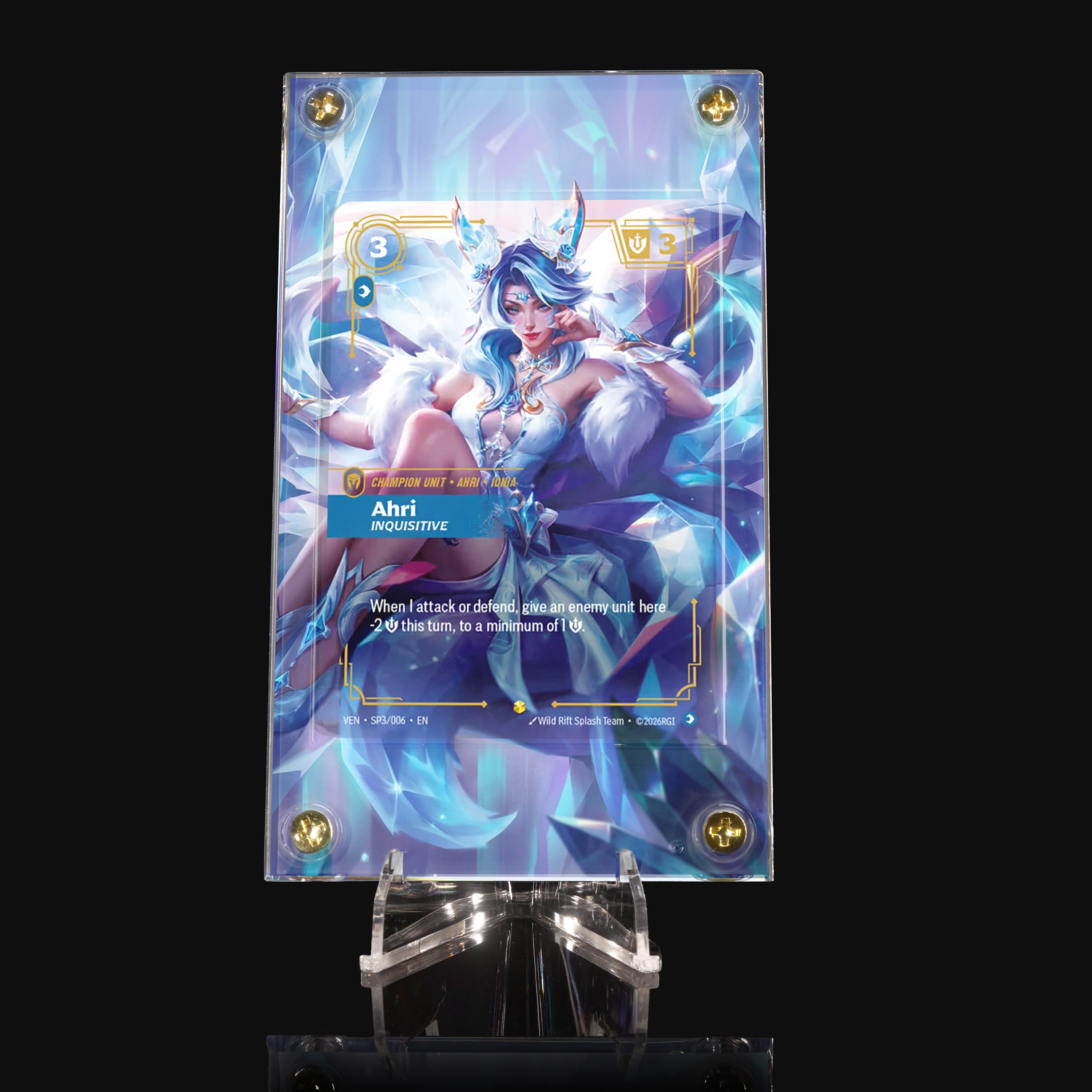 Ahri Inquisitive SP3/006 Extended Art Display
