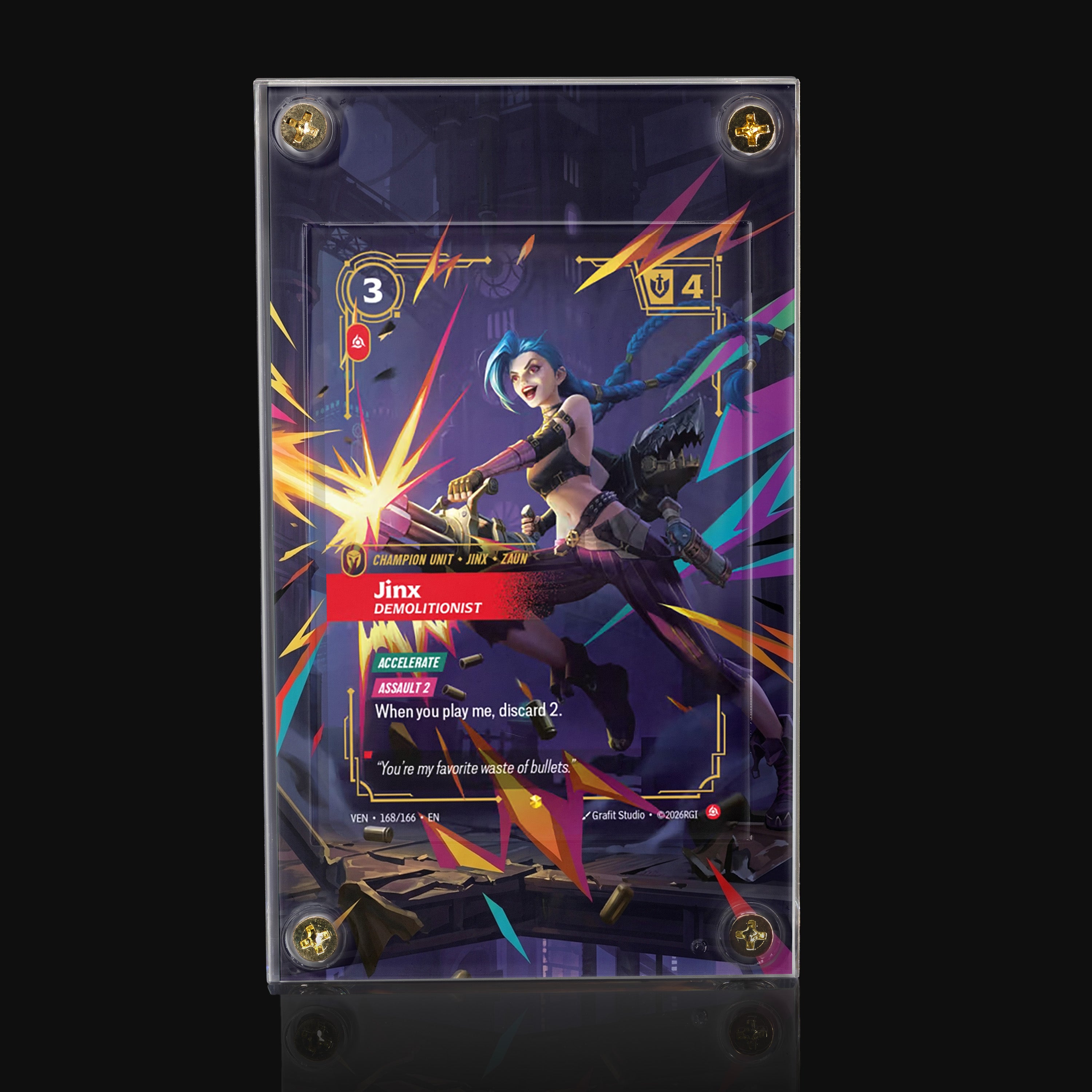 Jinx Demolitionist 168 Extended Art Display