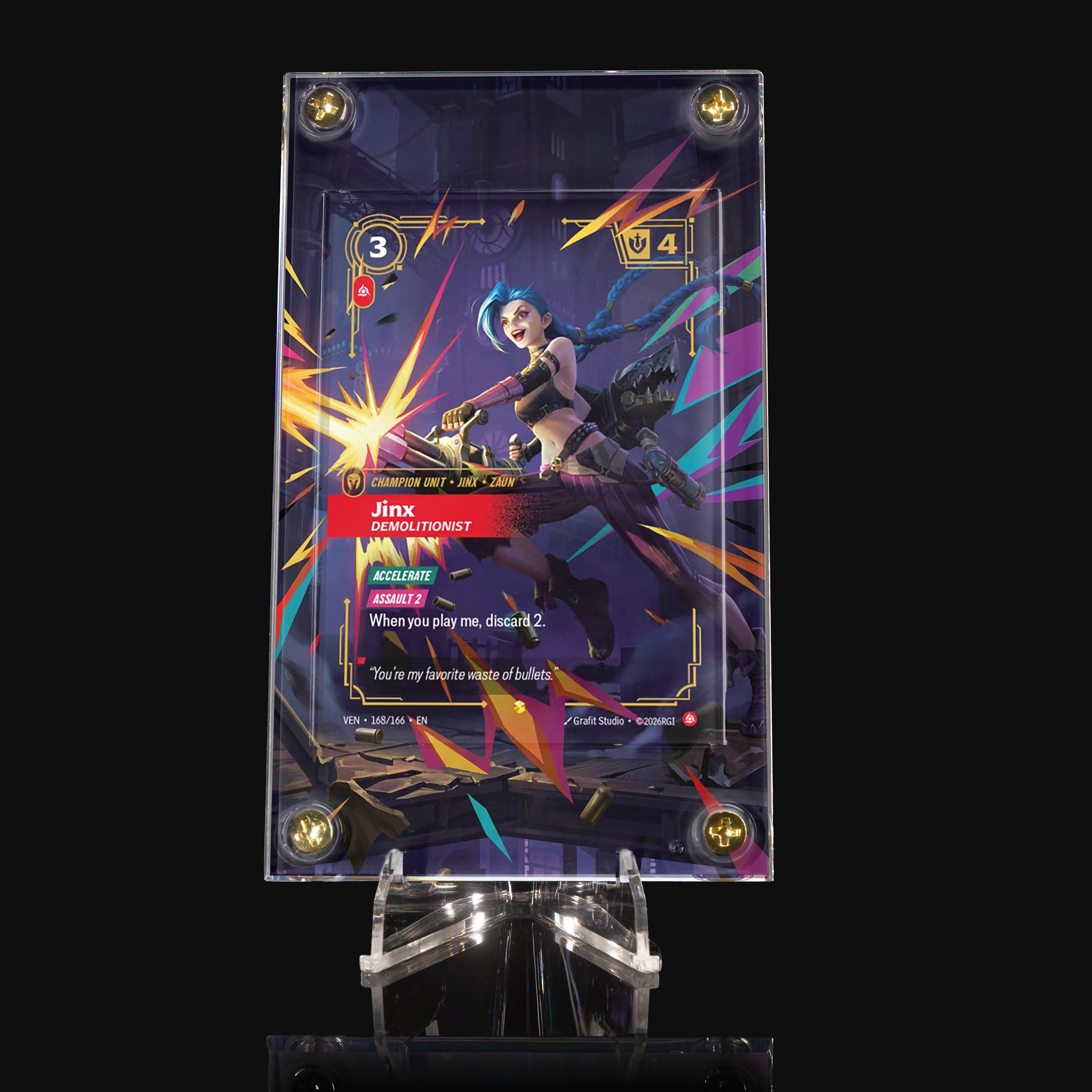 Jinx Demolitionist 168 Extended Art Display