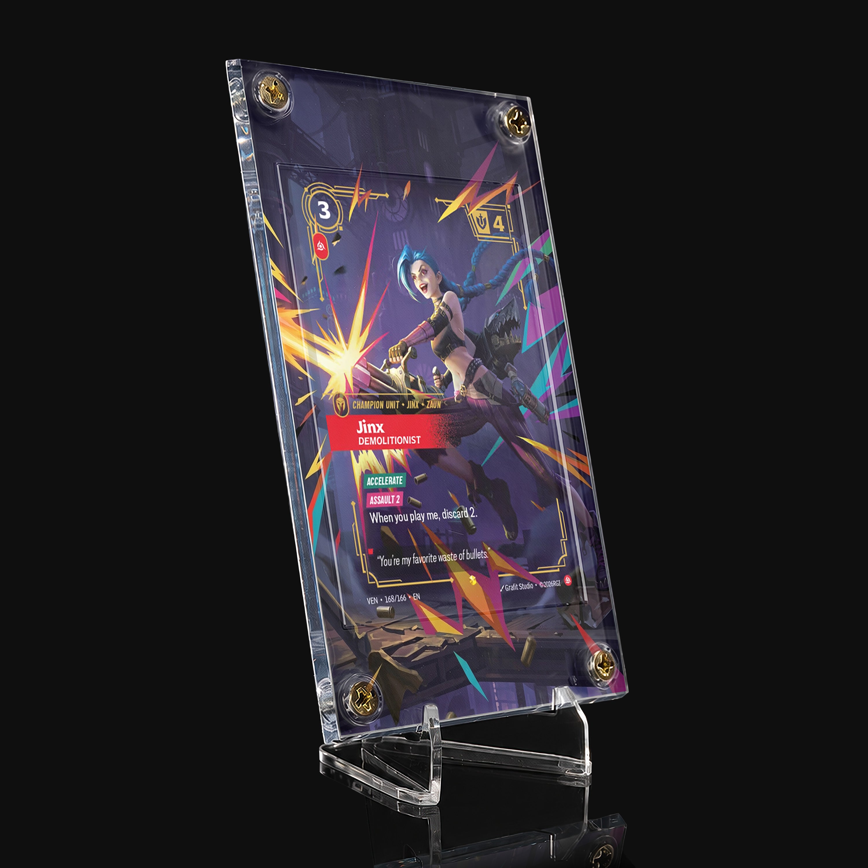 Jinx Demolitionist 168 Extended Art Display