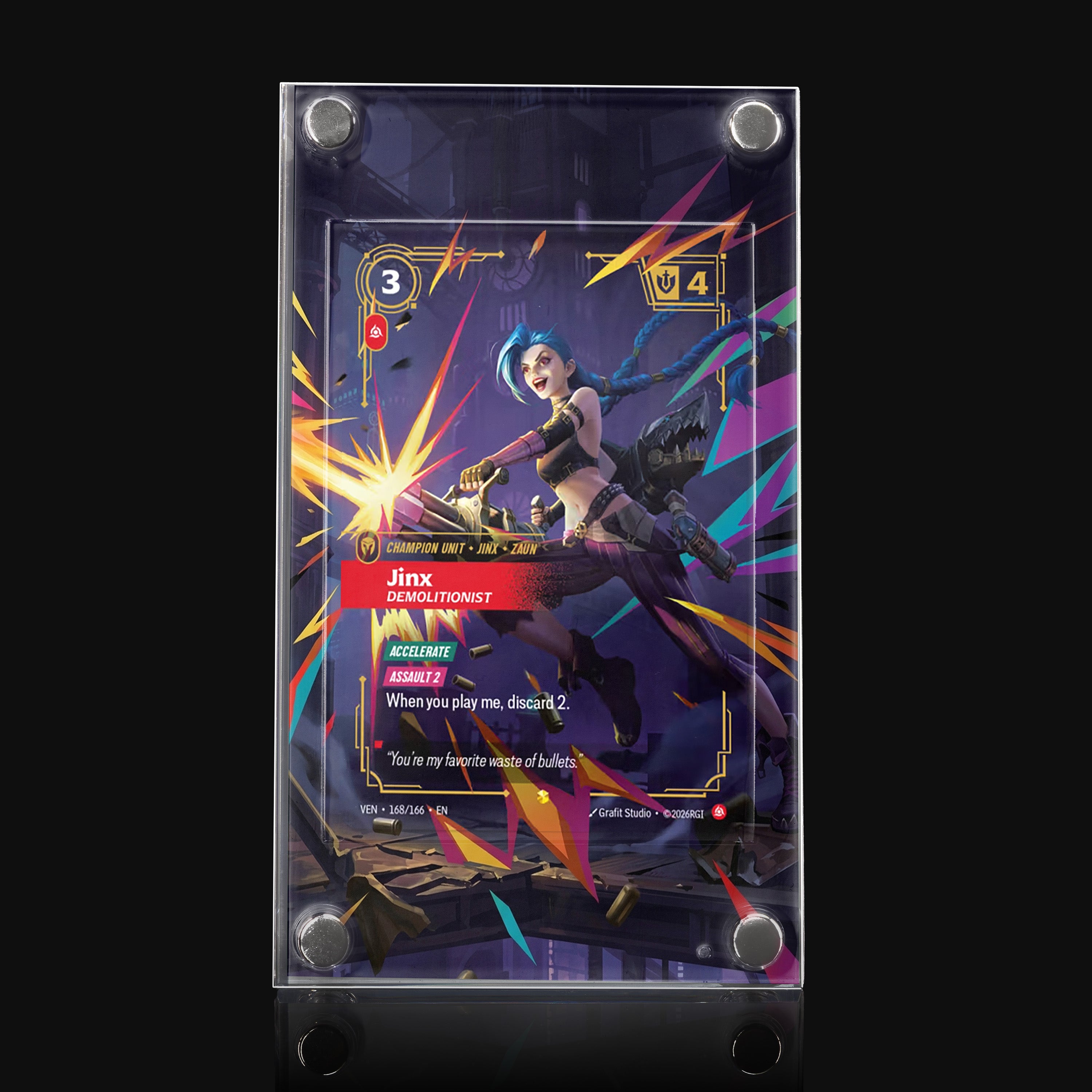 Jinx Demolitionist 168 Extended Art Display