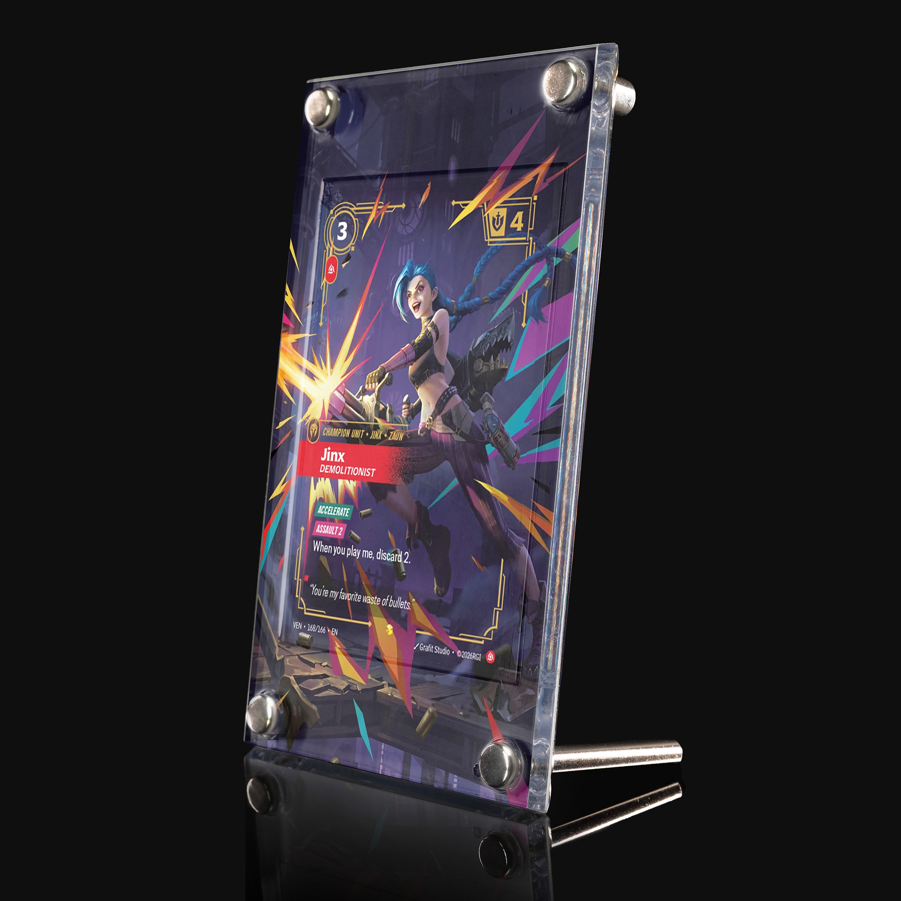 Jinx Demolitionist 168 Extended Art Display