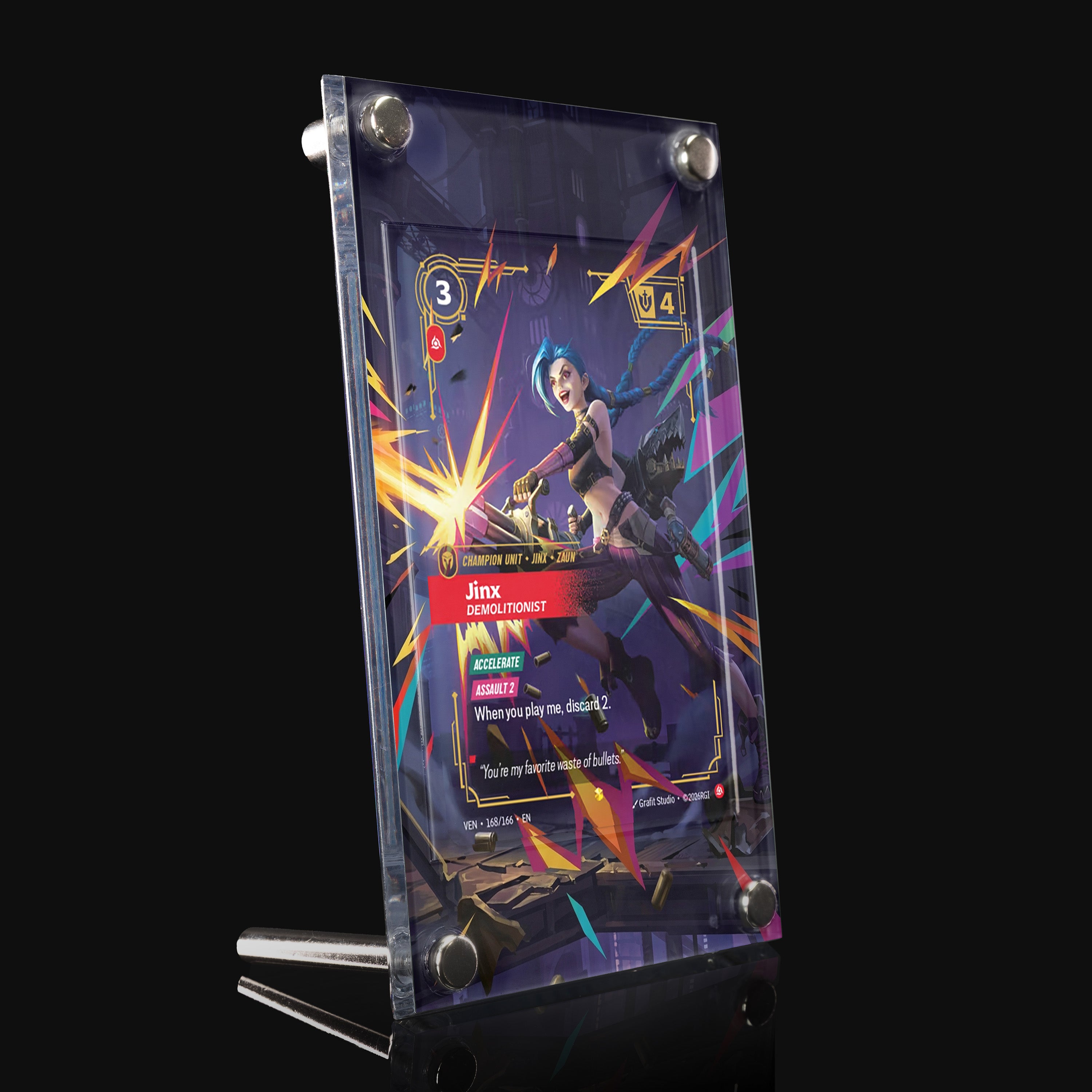 Jinx Demolitionist 168 Extended Art Display