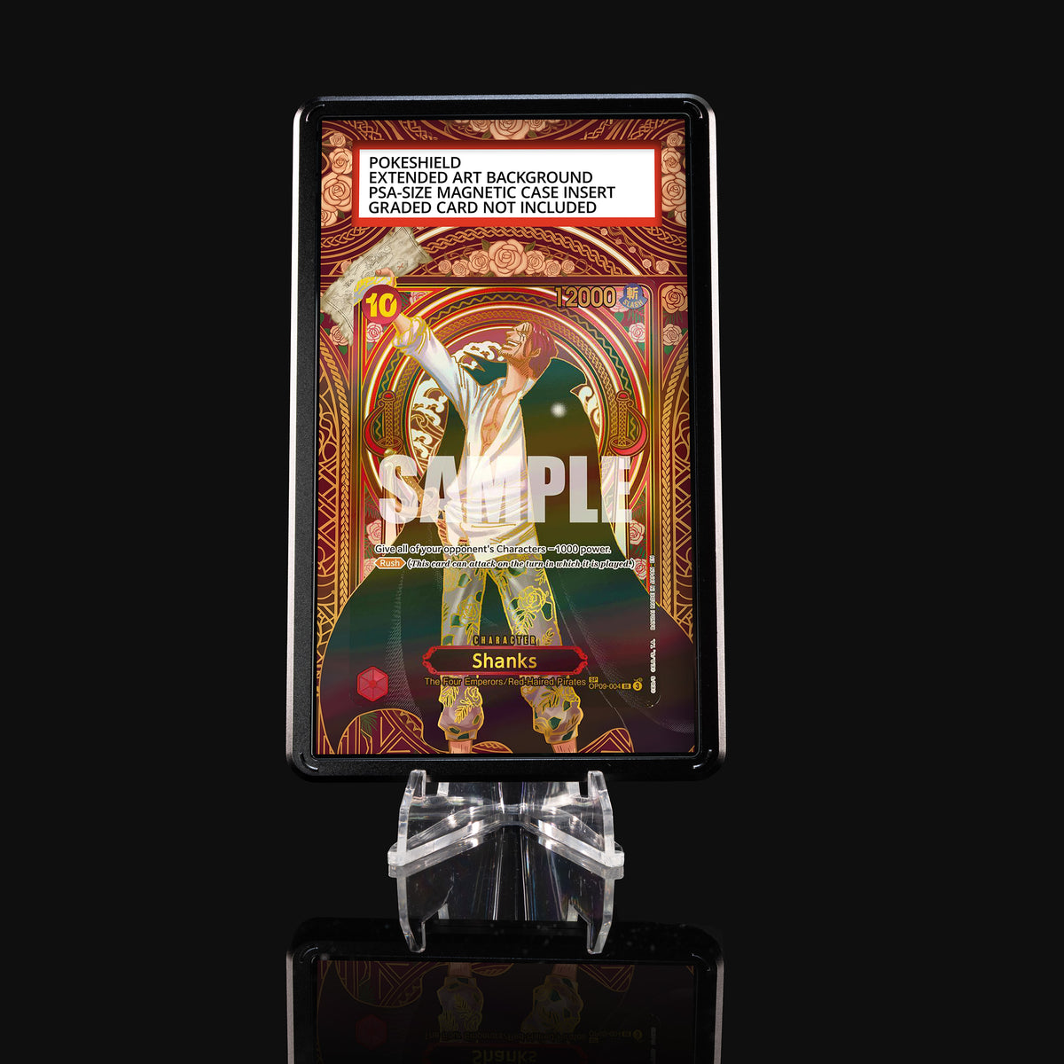 Shanks OP09-004 SP Gold - Carrying On His Will Extended Art Display