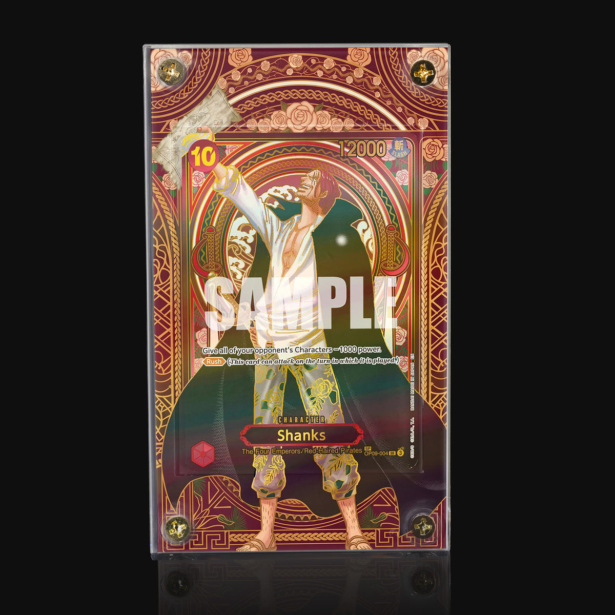 Shanks OP09-004 SP Gold - Carrying On His Will Extended Art Display