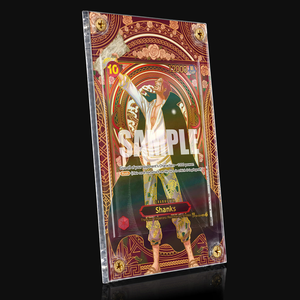 Shanks OP09-004 SP Gold - Carrying On His Will Extended Art Display
