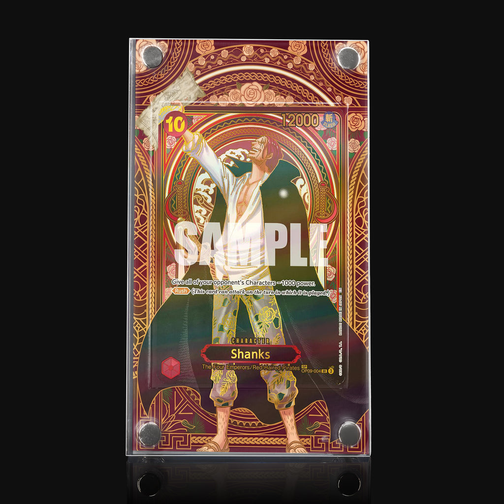 Shanks OP09-004 SP Gold - Carrying On His Will Extended Art Display