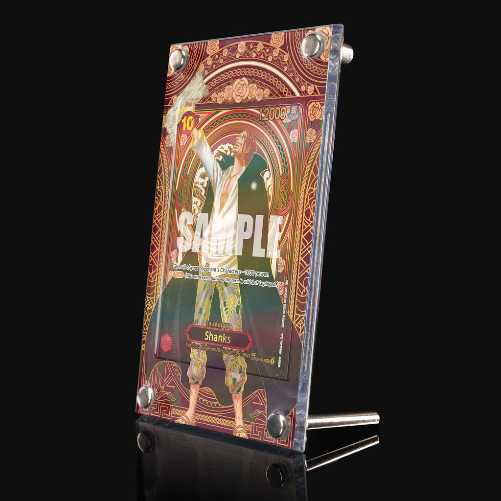 Shanks OP09-004 SP Gold - Carrying On His Will Extended Art Display