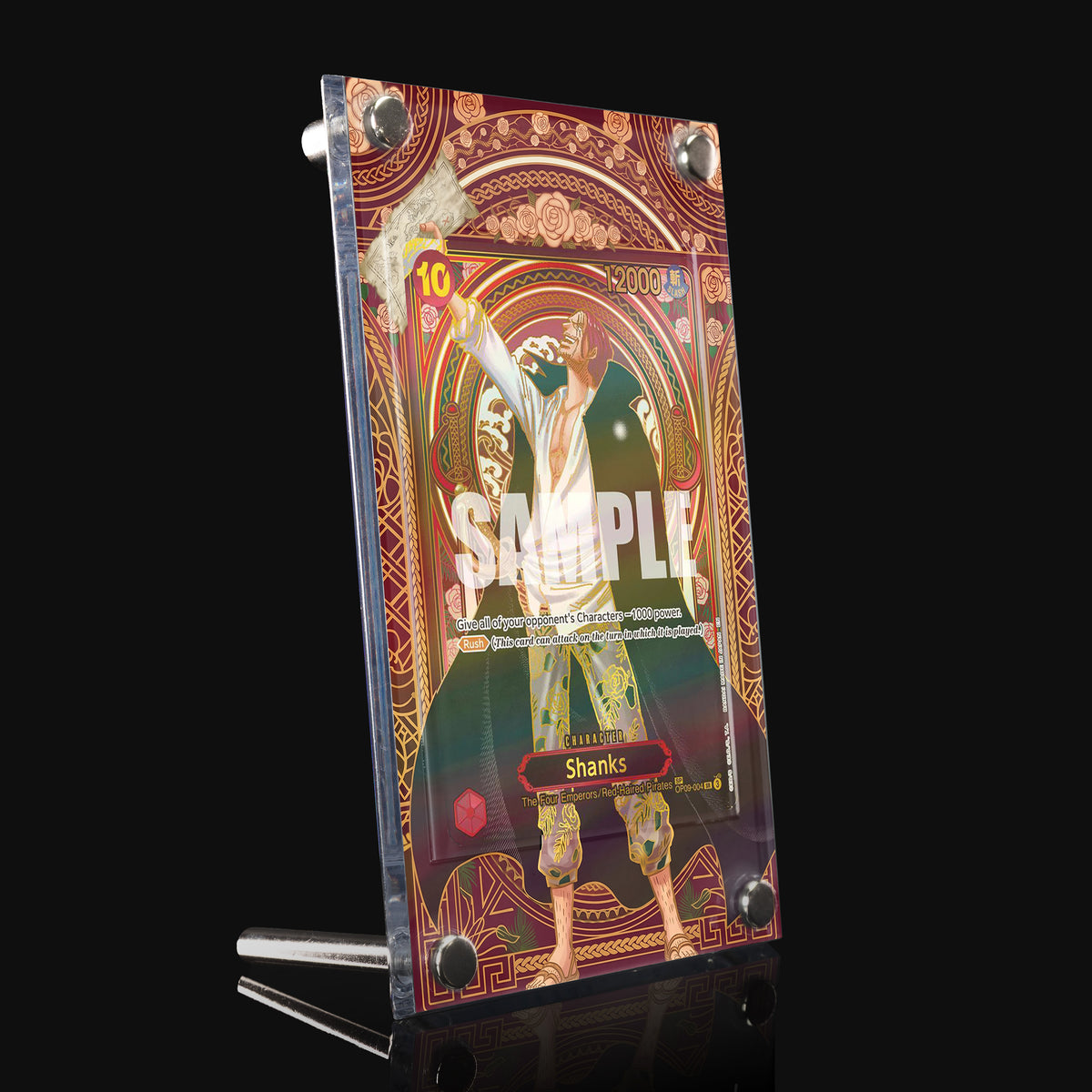 Shanks OP09-004 SP Gold - Carrying On His Will Extended Art Display