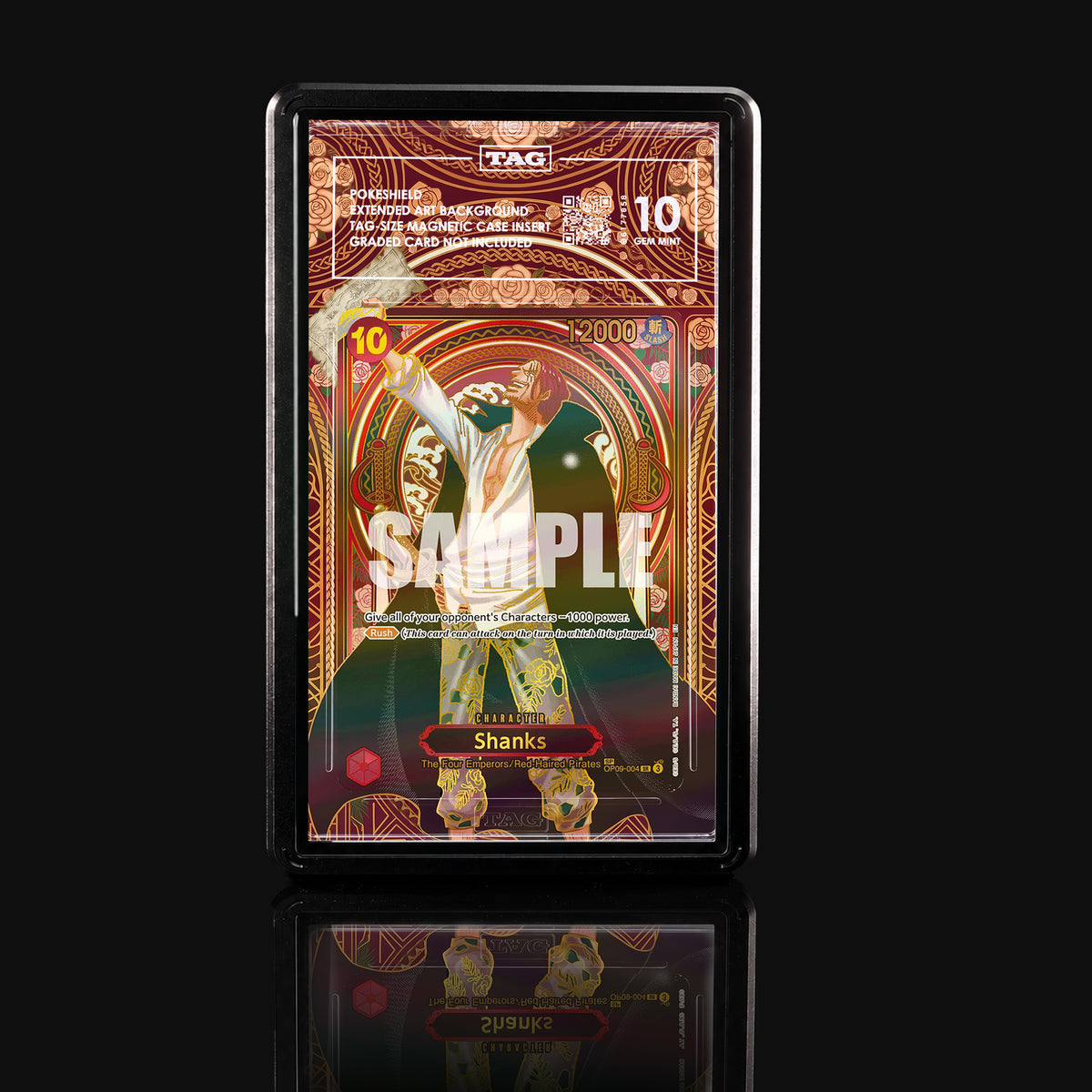Shanks OP09-004 SP Gold - Carrying On His Will Extended Art Display