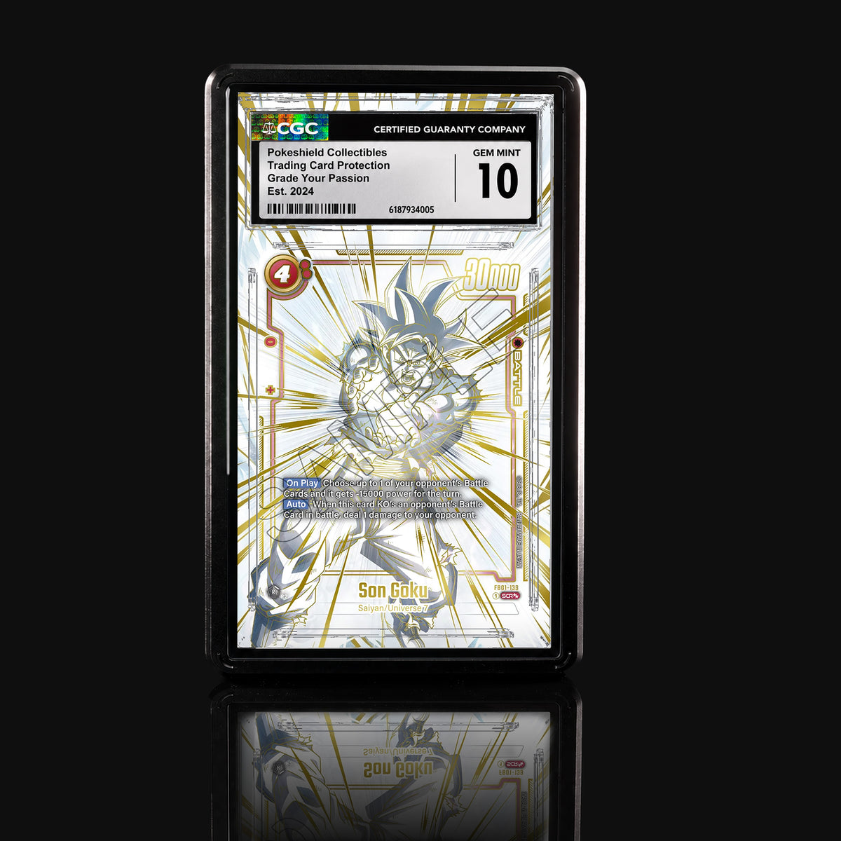 Son Goku FB01-139 SCR★ Extended Art Display