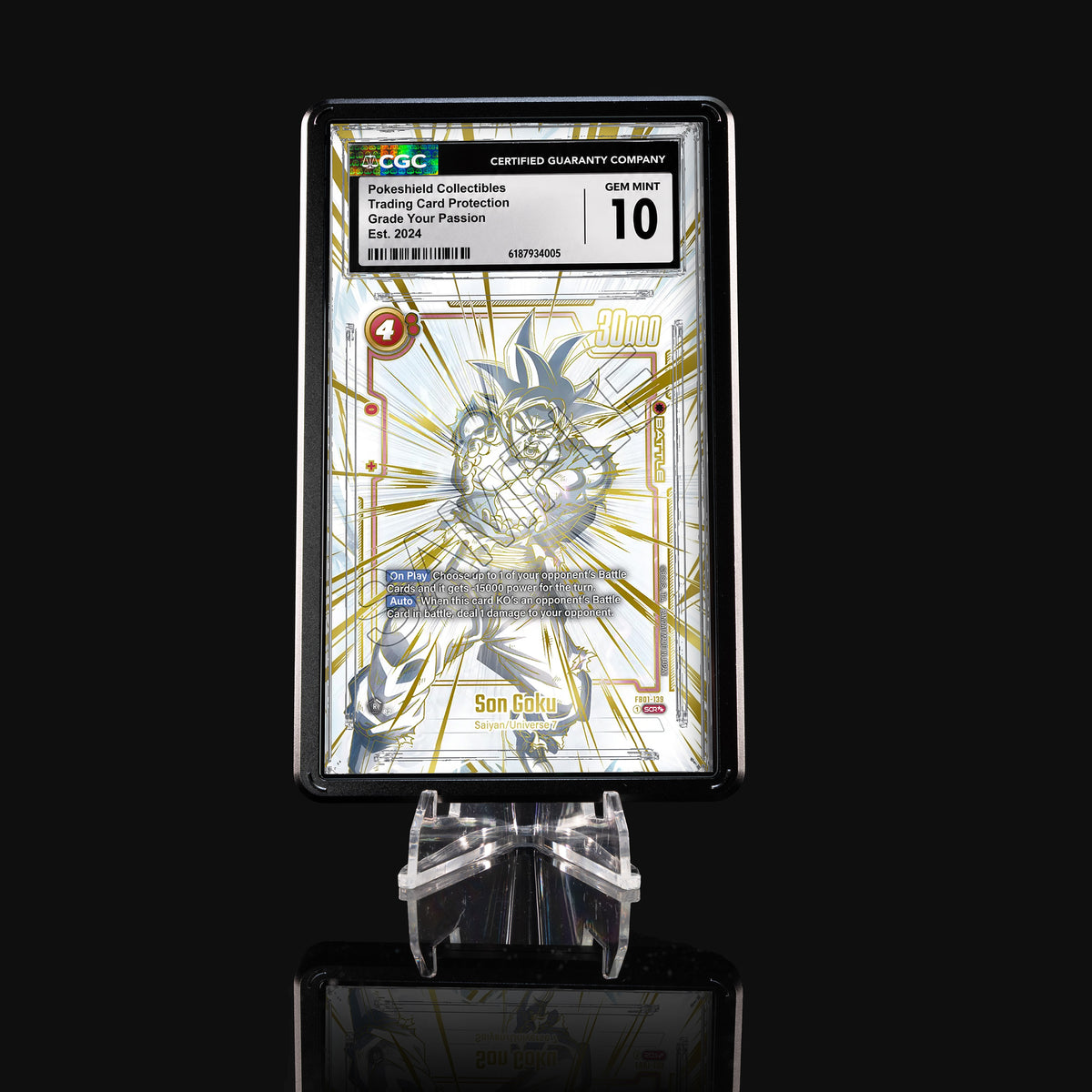 Son Goku FB01-139 SCR★ Extended Art Display