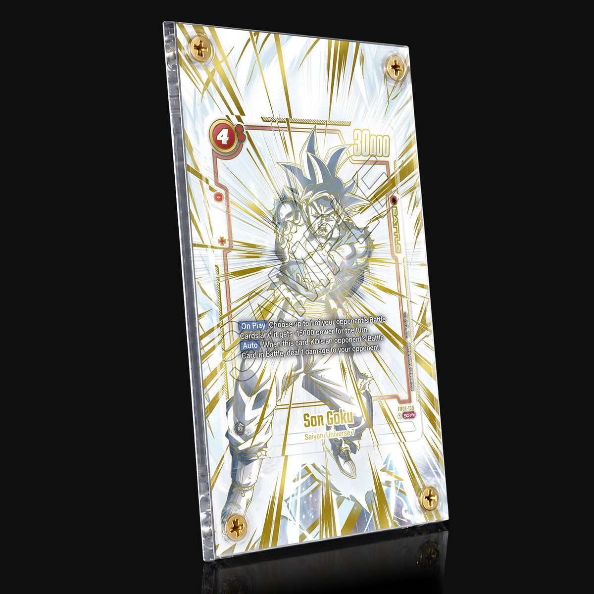 Son Goku FB01-139 SCR★ Extended Art Display