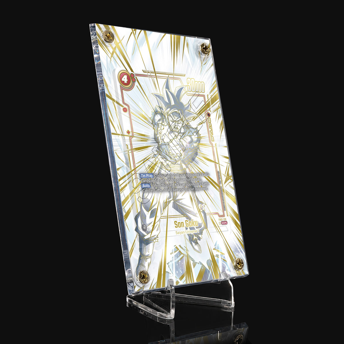 Son Goku FB01-139 SCR★ Extended Art Display