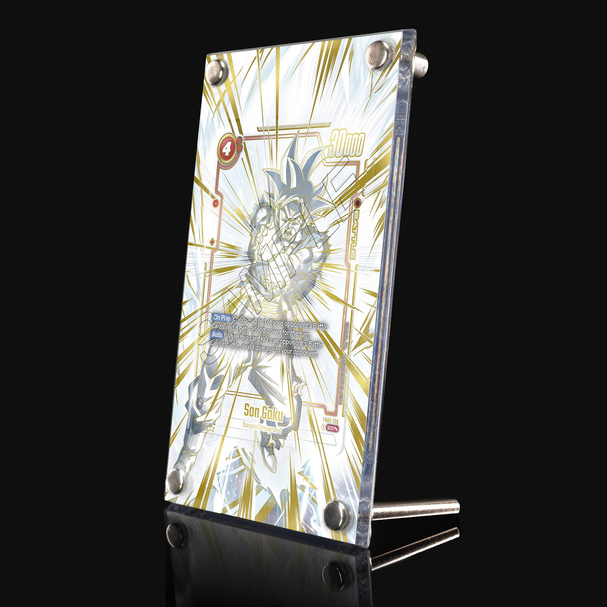 Son Goku FB01-139 SCR★ Extended Art Display