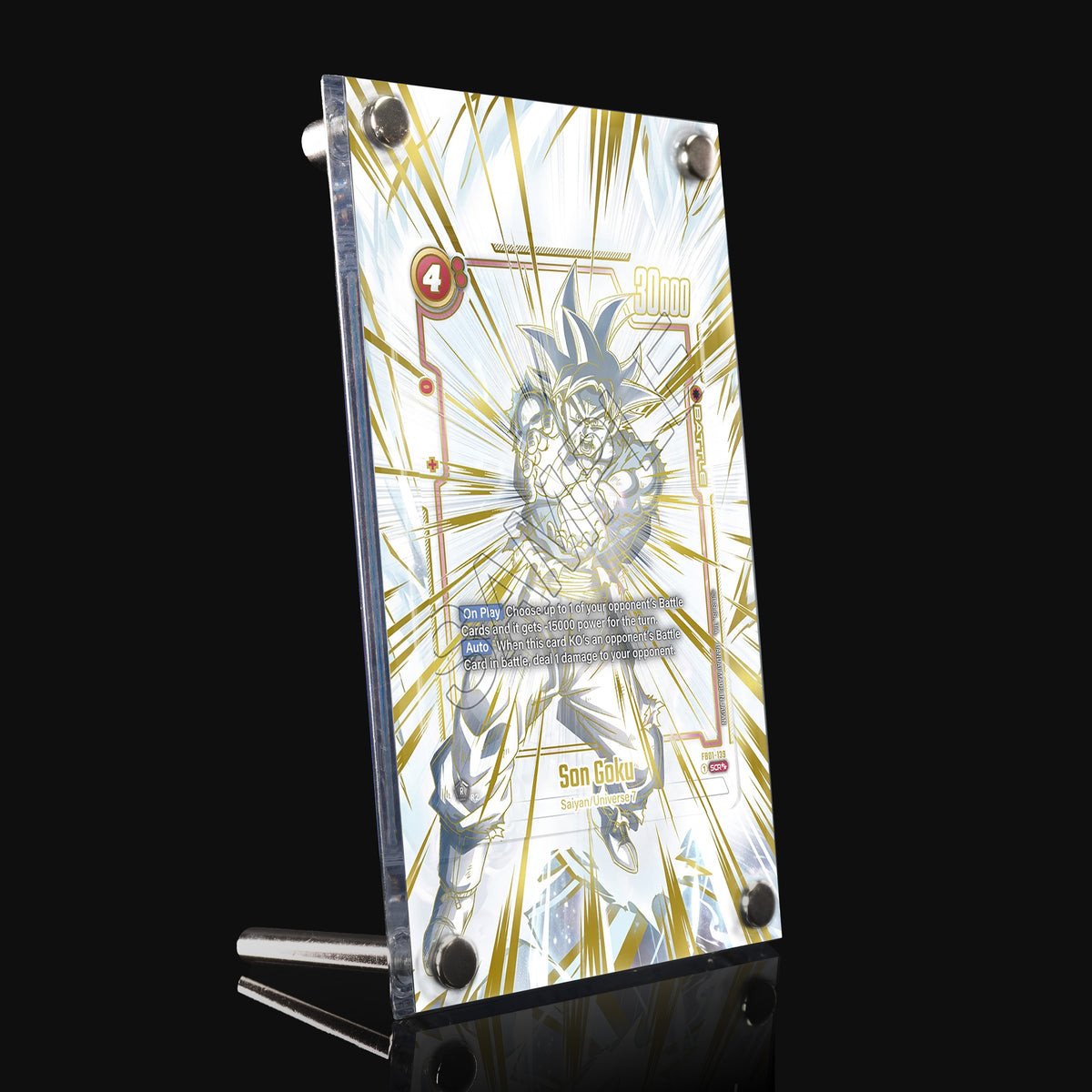 Son Goku FB01-139 SCR★ Extended Art Display