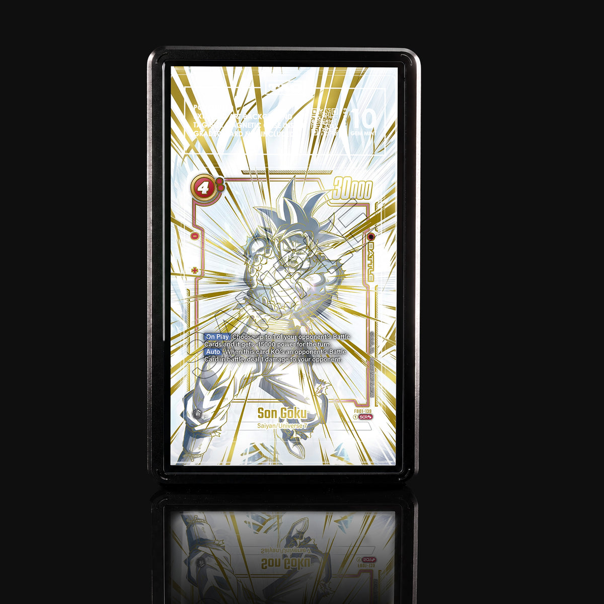 Son Goku FB01-139 SCR★ Extended Art Display