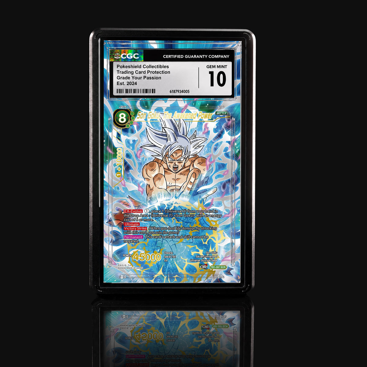 Son Goku, The Awakened Power TB1-097 SCR Extended Art Display