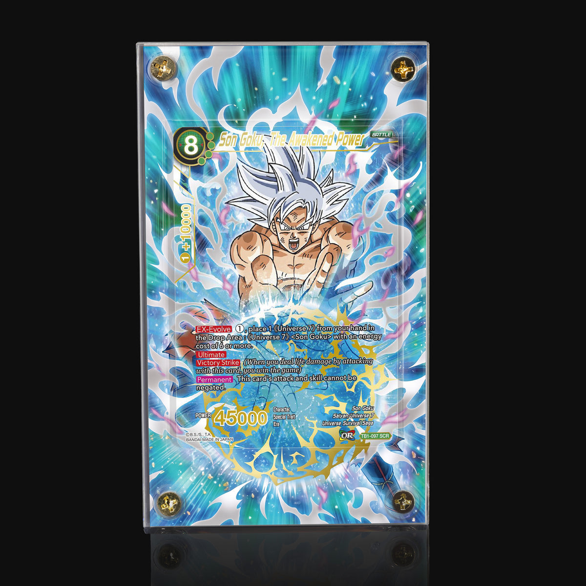 Son Goku, The Awakened Power TB1-097 SCR Extended Art Display