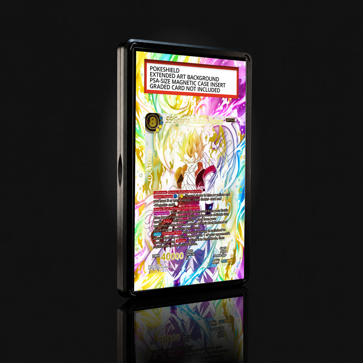 SS Gogeta Fusion Reborn BT22-140 GDR Extended Art Display