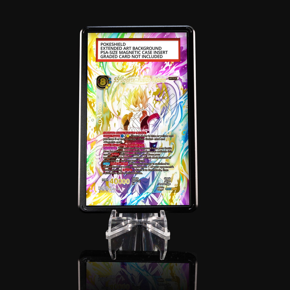 SS Gogeta Fusion Reborn BT22-140 GDR Extended Art Display