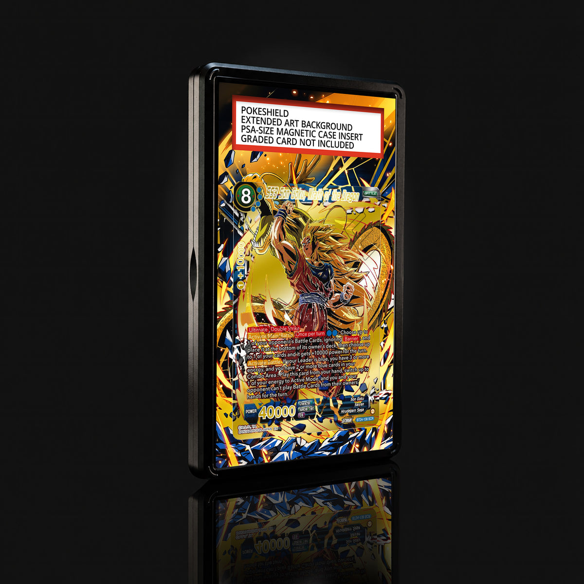 SS3 Son Goku Wrath of the Dragon BT24-138 SCR Extended Art Display