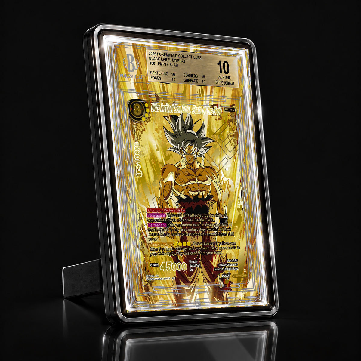 Ultra Instinct Son Goku, State of the Gods BT23-140 GDR Extended Art Display