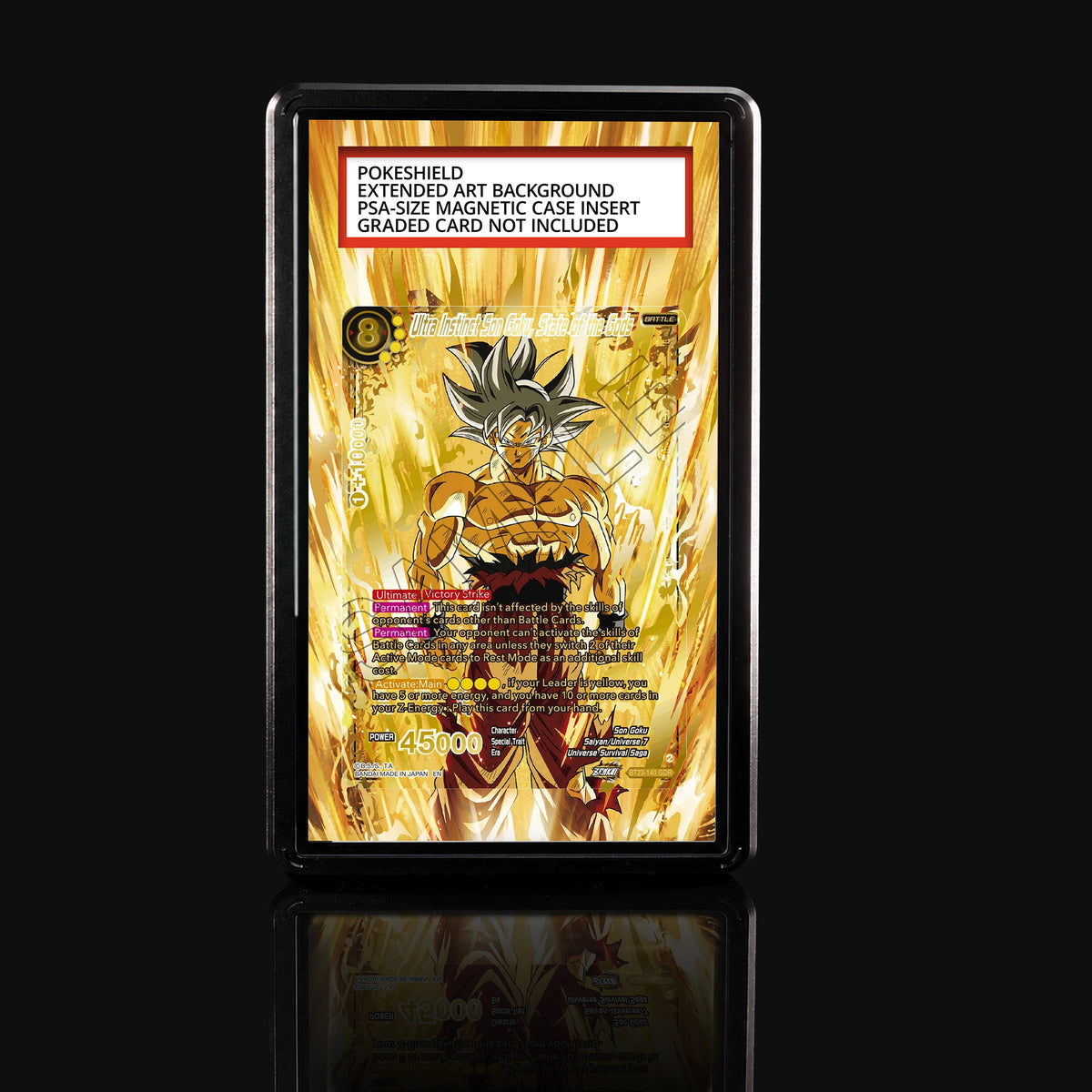 Ultra Instinct Son Goku, State of the Gods BT23-140 GDR Extended Art Display