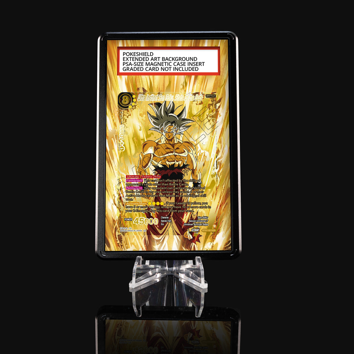 Ultra Instinct Son Goku, State of the Gods BT23-140 GDR Extended Art Display