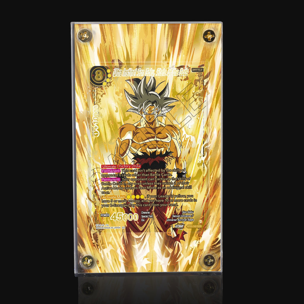 Ultra Instinct Son Goku, State of the Gods BT23-140 GDR Extended Art Display
