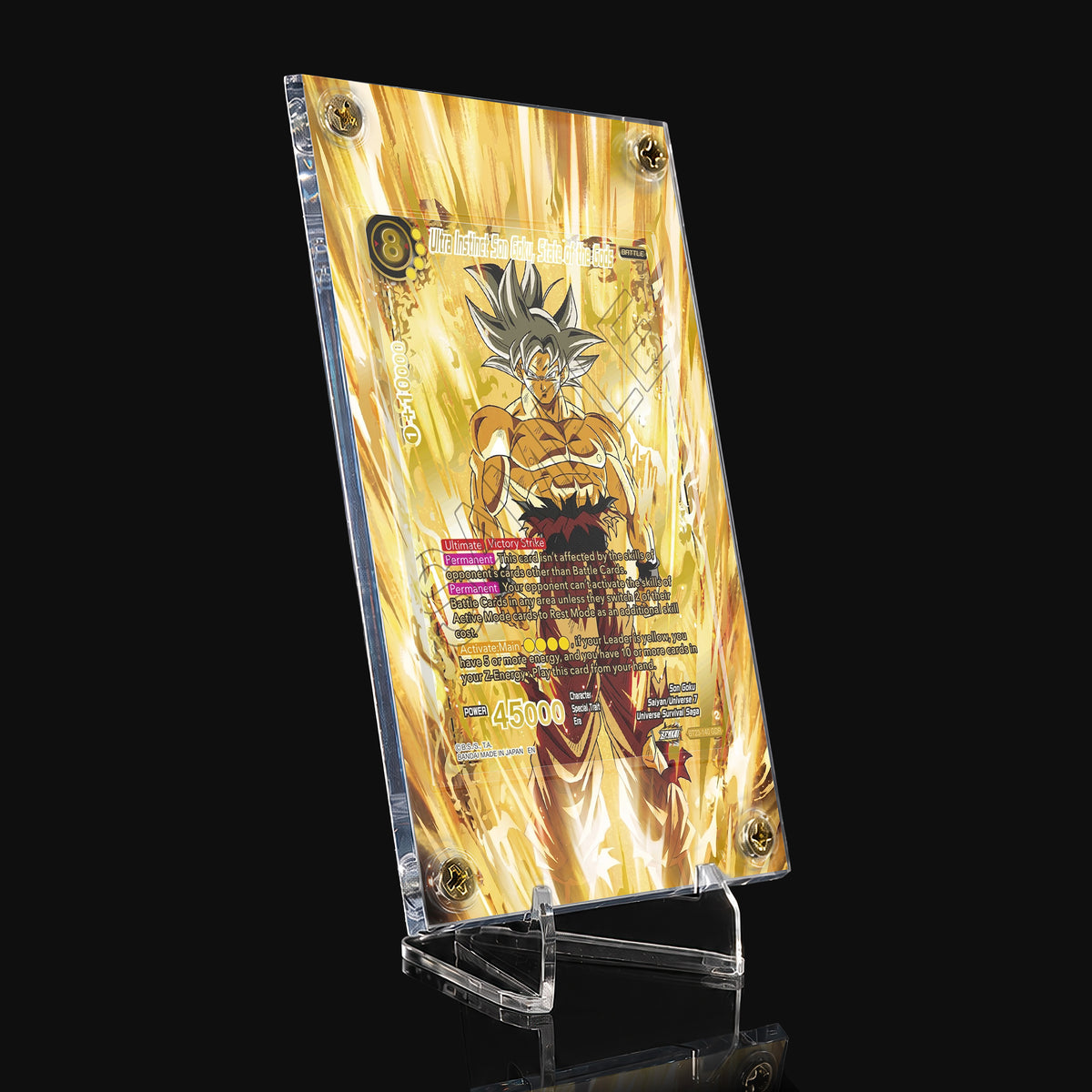 Ultra Instinct Son Goku, State of the Gods BT23-140 GDR Extended Art Display
