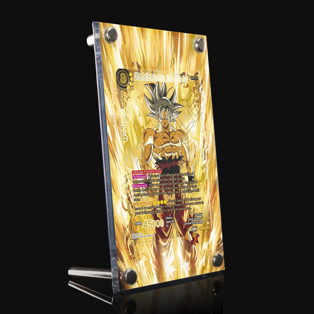Ultra Instinct Son Goku, State of the Gods BT23-140 GDR Extended Art Display