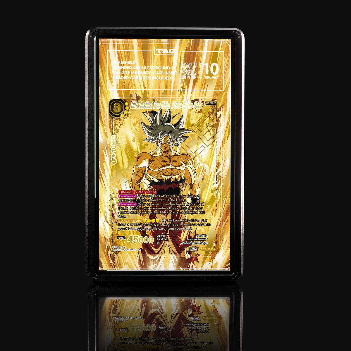 Ultra Instinct Son Goku, State of the Gods BT23-140 GDR Extended Art Display