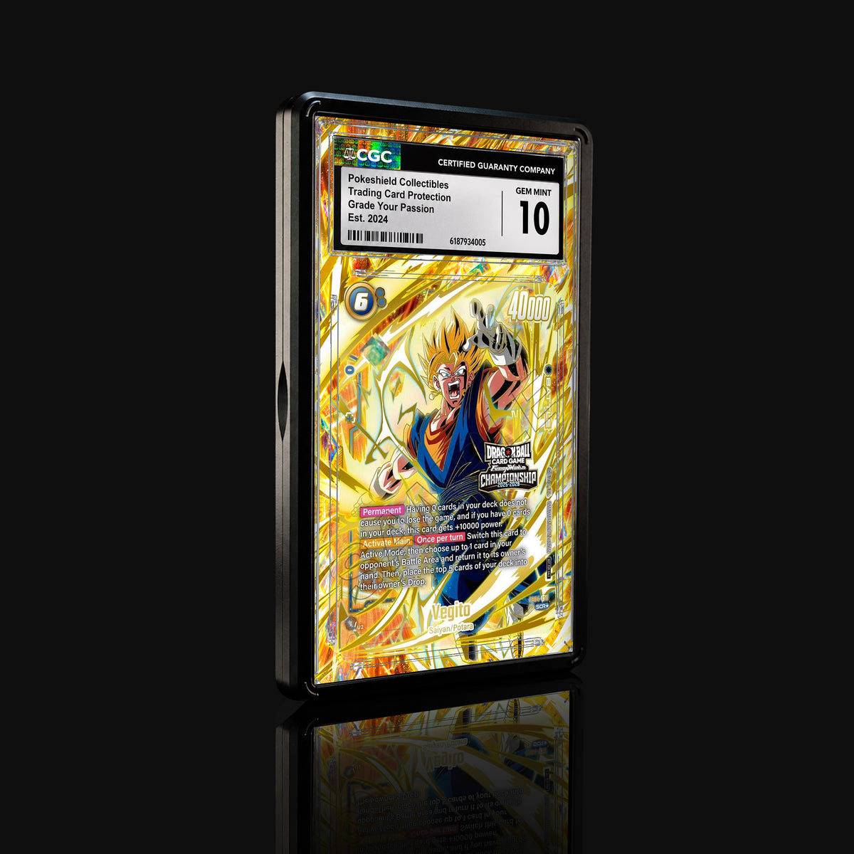 Vegito FB04-130 SCR★ Championship 2025-2026 Extended Art Display