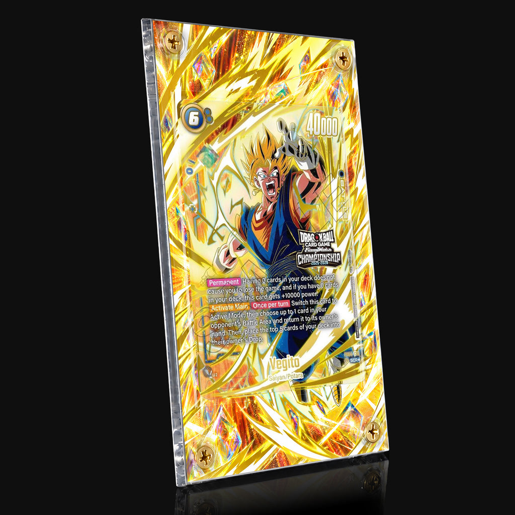 Vegito FB04-130 SCR★ Championship 2025-2026 Extended Art Display