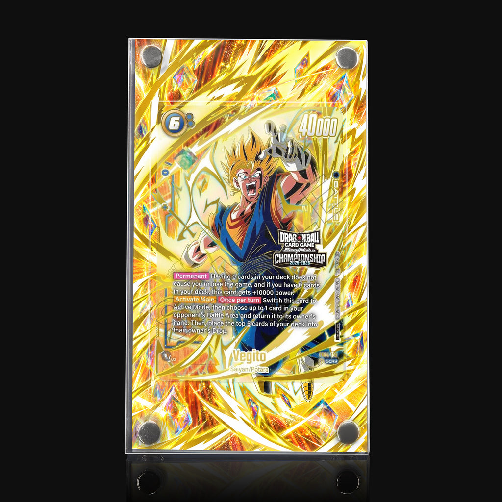 Vegito FB04-130 SCR★ Championship 2025-2026 Extended Art Display