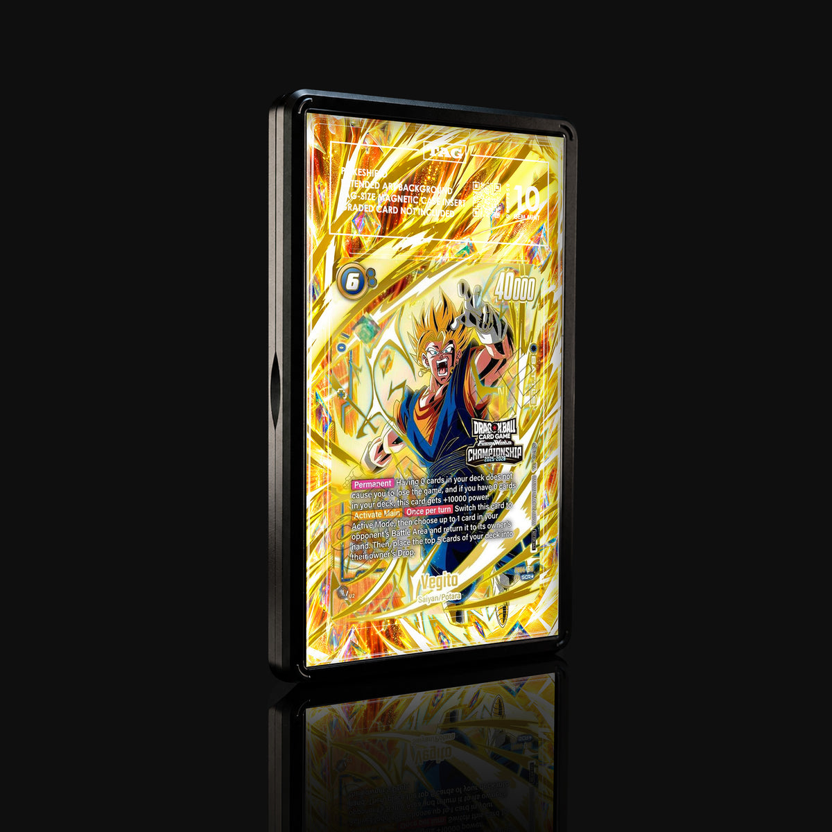Vegito FB04-130 SCR★ Championship 2025-2026 Extended Art Display