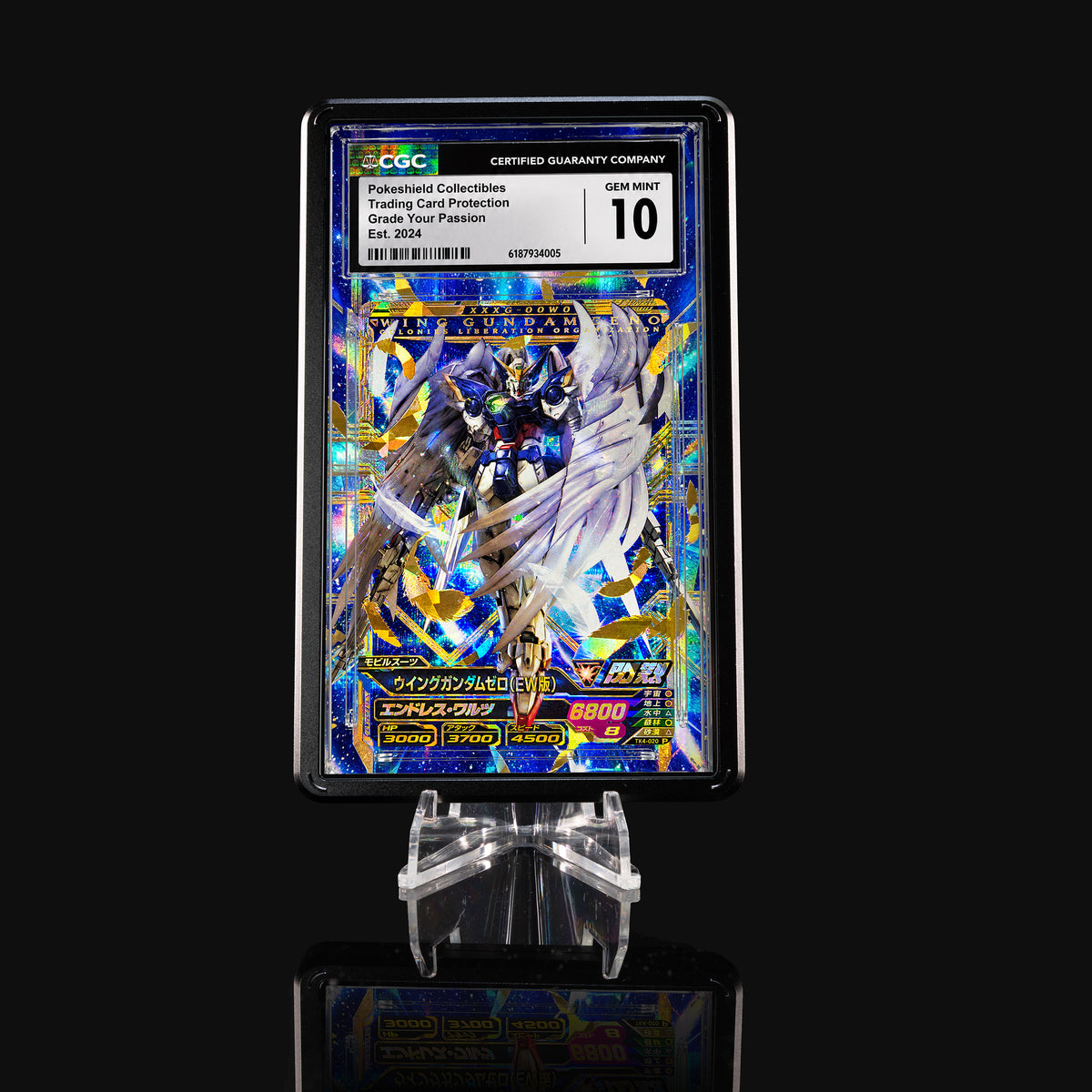 Wing Gundam Zero (EW) TK4-020 P Extended Art Display