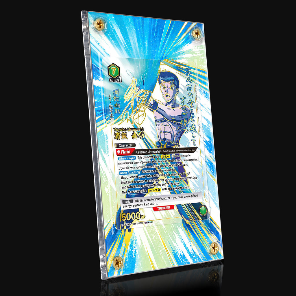 Yusuke Urameshi UE13BT/YYH-1-038 SR Extended Art Display
